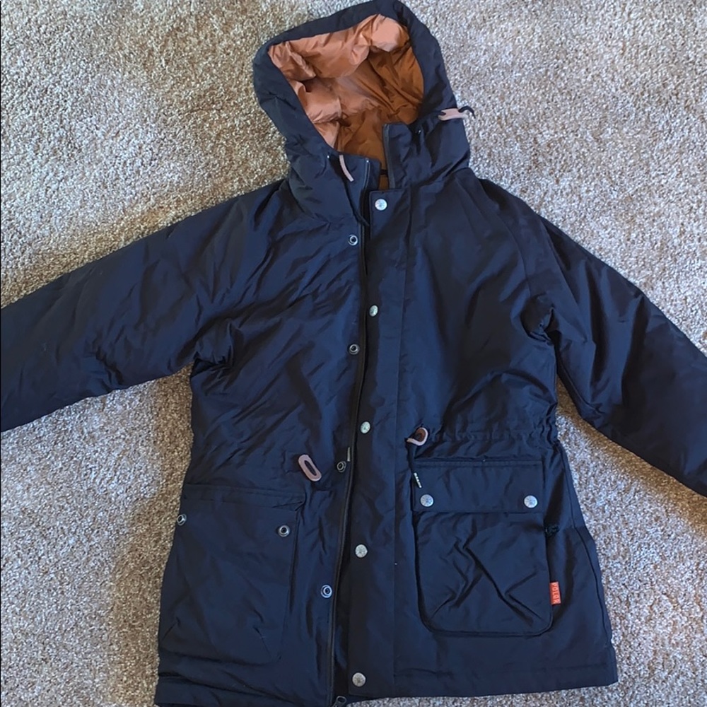 Warm puffy coat